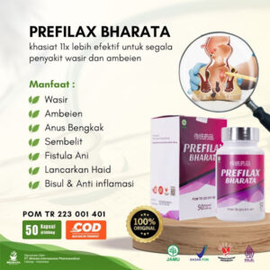 obat herbal ambeien sembelit bab prefilax bharata