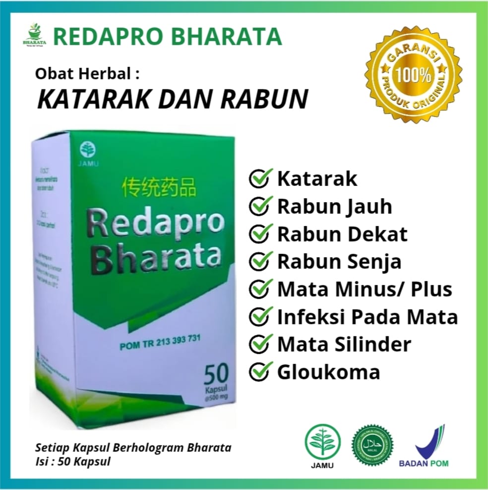 obat herbal katarak rabun mata minus redapro bharata