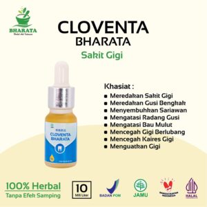 obat herbal sakit gigi dan gusi bengkak cloventa bharata