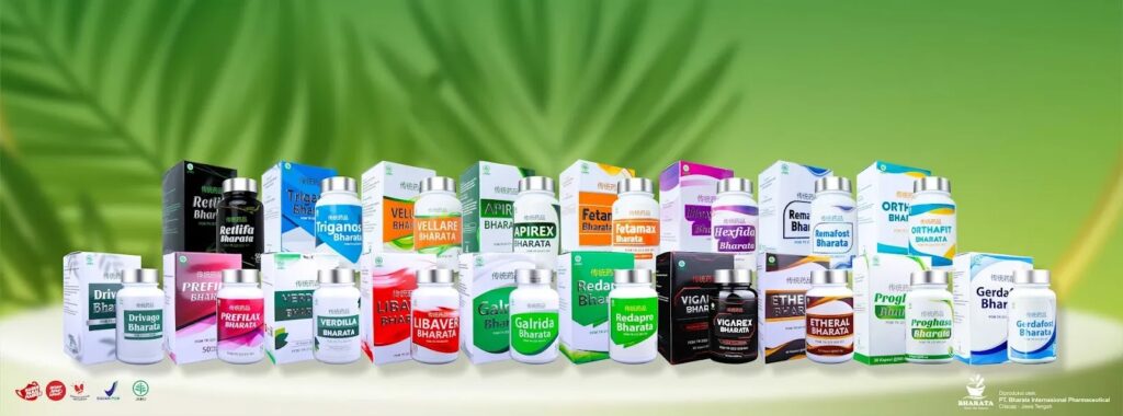 produk obat herbal modern bharata pharmacy